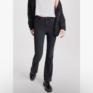 PAIGE Black Flare Jeans